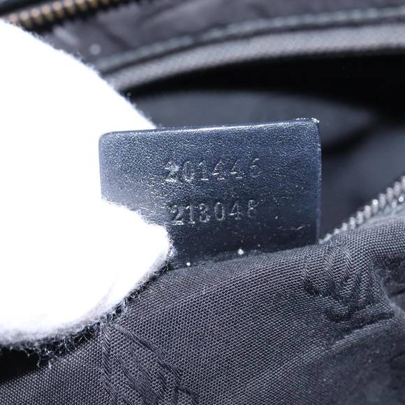 GUCCI GG implementation Shoulder Bag Silver Black 201446 Auth yk16256 - Picture 12 of 16